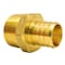 Apollo 1 in. Brass PEX Barb x 3/4 in. Male Pipe Thread Reducing Adapter APXMA134 - alternate 5